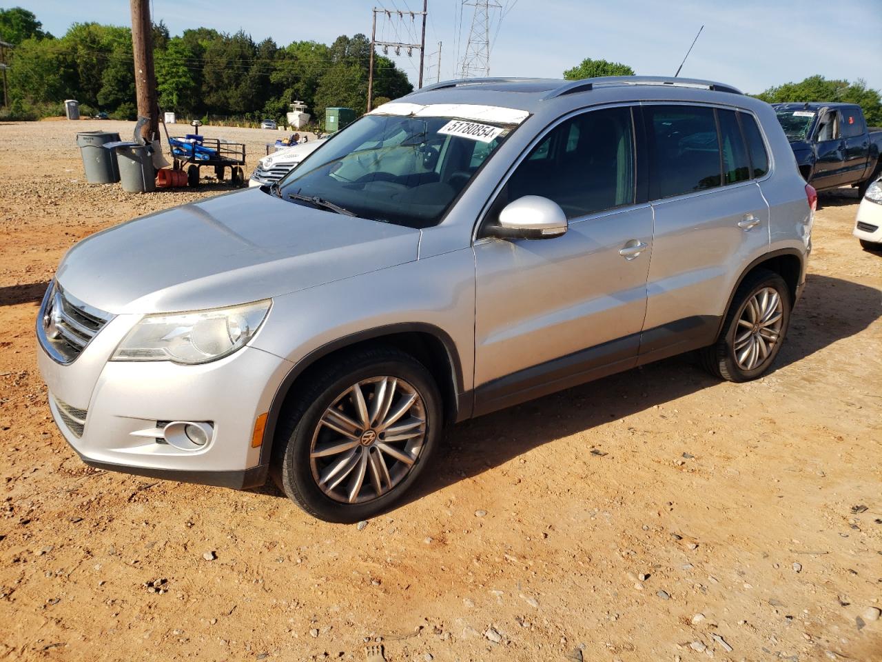 Lot #2486860418 2011 VOLKSWAGEN TIGUAN S