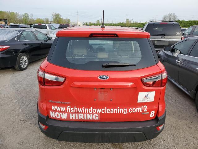 2018 Ford Ecosport S VIN: MAJ3P1RE6JC195380 Lot: 50054574