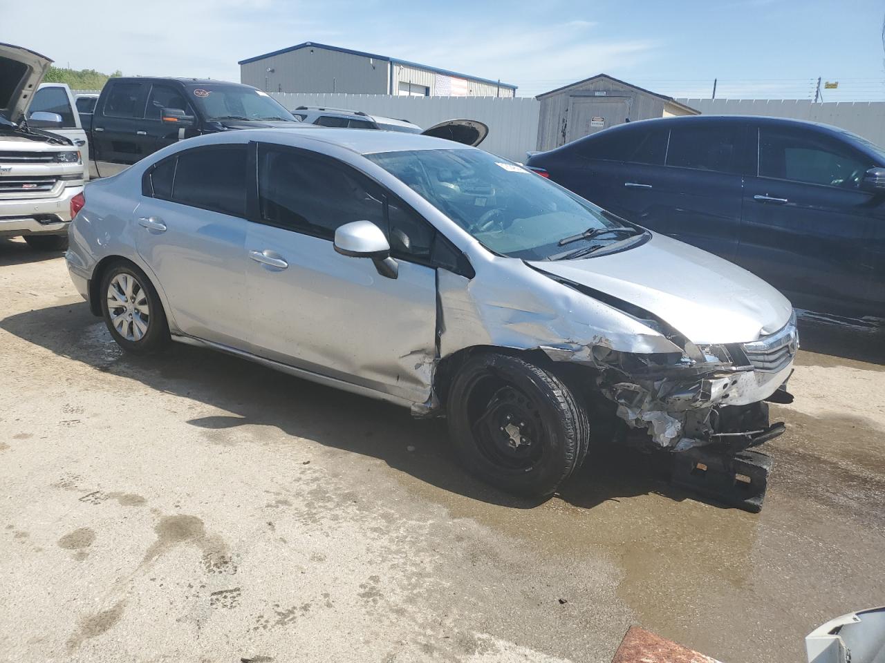 2012 Honda Civic Lx vin: 19XFB2F55CE070463