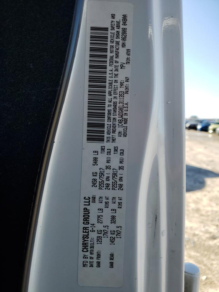 1C4BJWDG0EL311353 2014 Jeep Wrangler Unlimited Sport