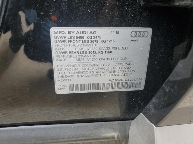 VIN WA1BNAFY0L2047254 2020 Audi Q5, Premium Plus no.13