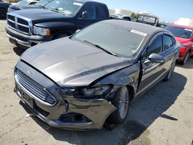 Lot #2533193526 2016 FORD FUSION TIT salvage car