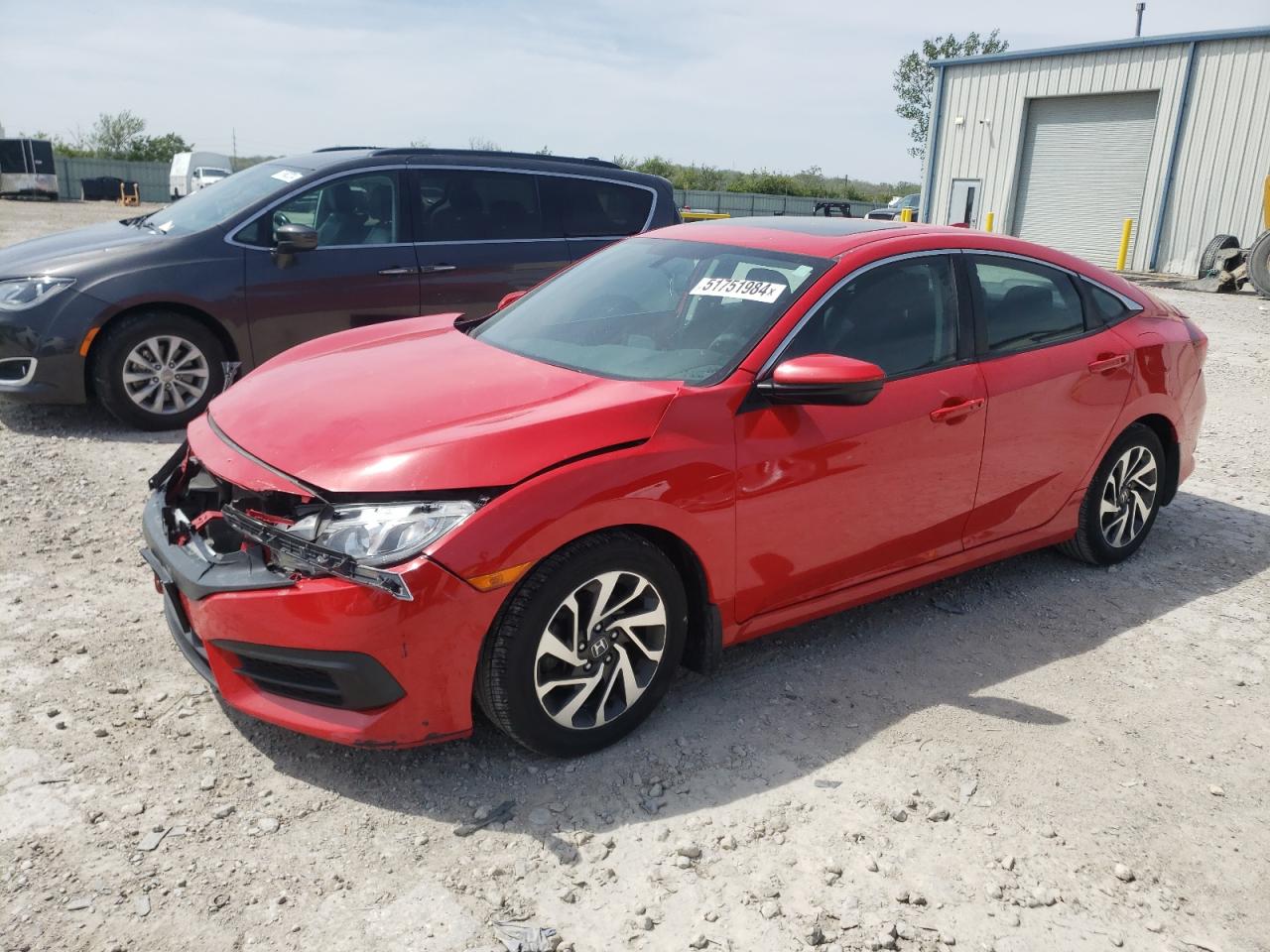 2HGFC2F79HH518683 2017 Honda Civic Ex