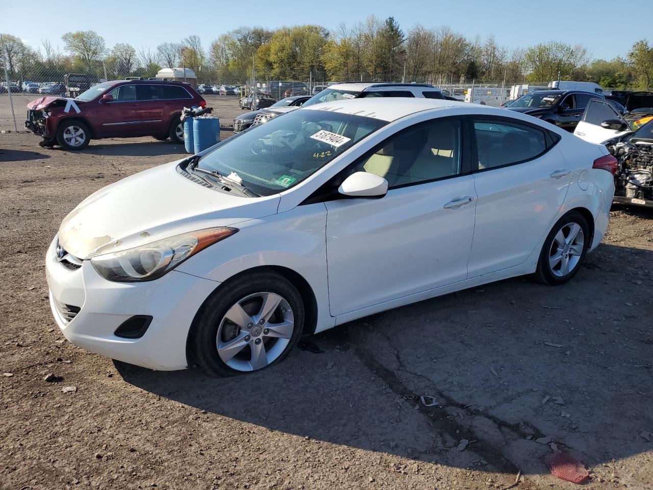 5NPDH4AE7DH353579 2013 Hyundai Elantra Gls