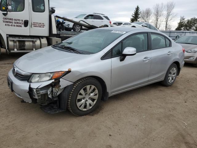 2012 Honda Civic Lx VIN: 2HGFB2F40CH117444 Lot: 52071244