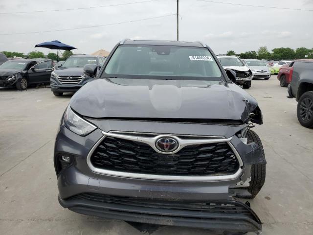 Lot #2487403497 2020 TOYOTA HIGHLANDER salvage car