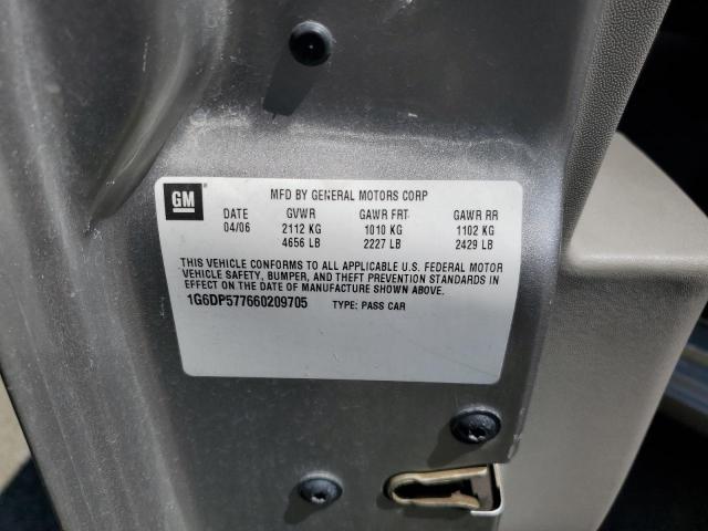 2006 Cadillac Cts Hi Feature V6 VIN: 1G6DP577660209705 Lot: 49387844