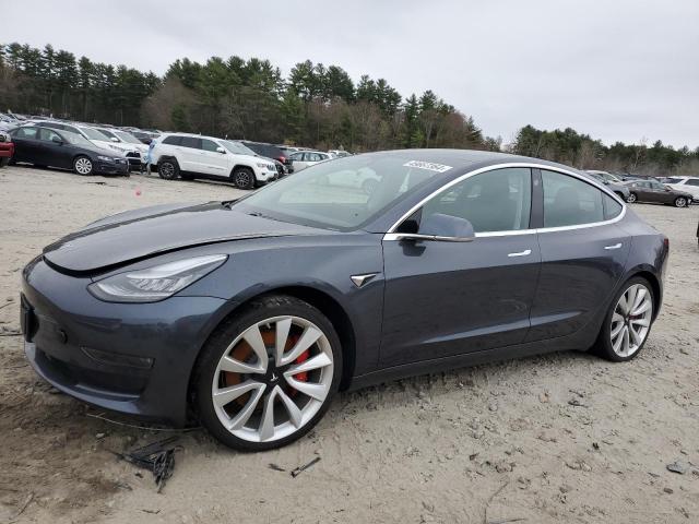 Lot #2475716261 2019 TESLA MODEL 3 salvage car