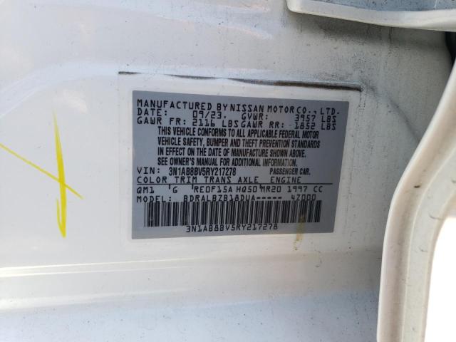 2024 Nissan Sentra S VIN: 3N1AB8BV5RY217278 Lot: 51926034