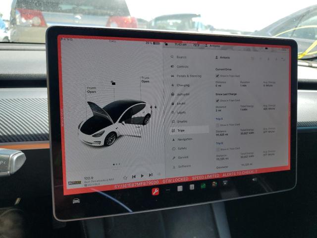 2021 TESLA MODEL 3 - 5YJ3E1EB7MF879020