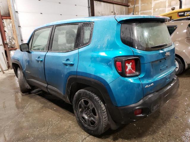 Lot #2438914167 2020 JEEP RENEGADE S salvage car