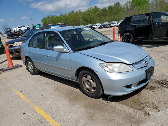 2005 Honda Civic Hybrid VIN: JHMES95615S014209 Lot: 51657414