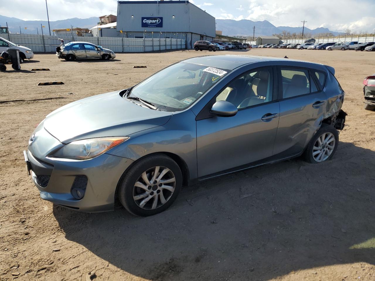 2013 Mazda 3 I vin: JM1BL1L77D1746007