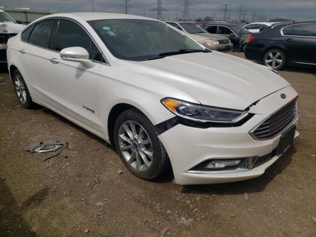 Lot #2475731075 2017 FORD FUSION SE salvage car