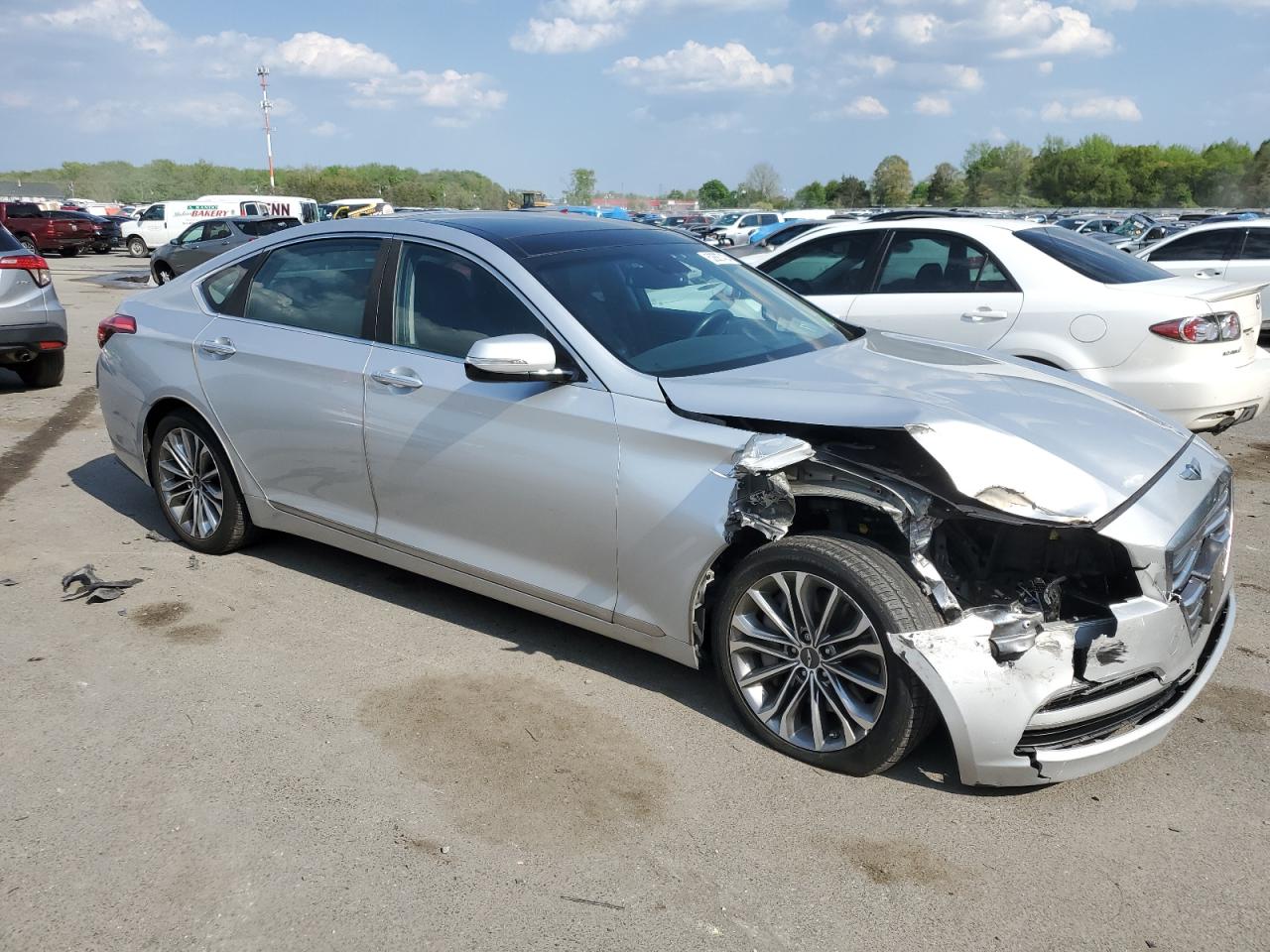 2015 Hyundai Genesis 3.8L vin: KMHGN4JE0FU044434