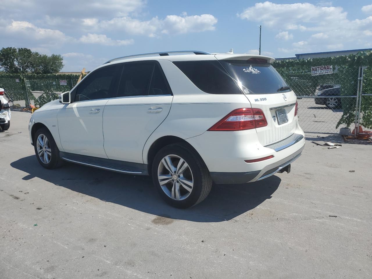 4JGDA5HB2CA005020 2012 Mercedes-Benz Ml 350 4Matic