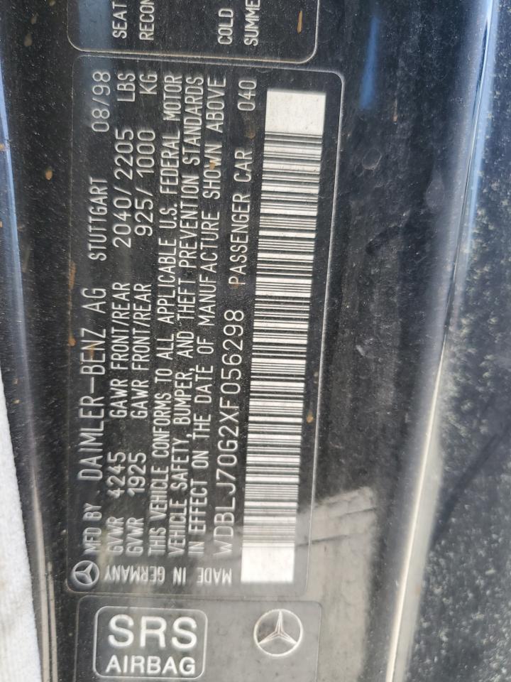 WDBLJ70G2XF056298 1999 Mercedes-Benz Clk 430