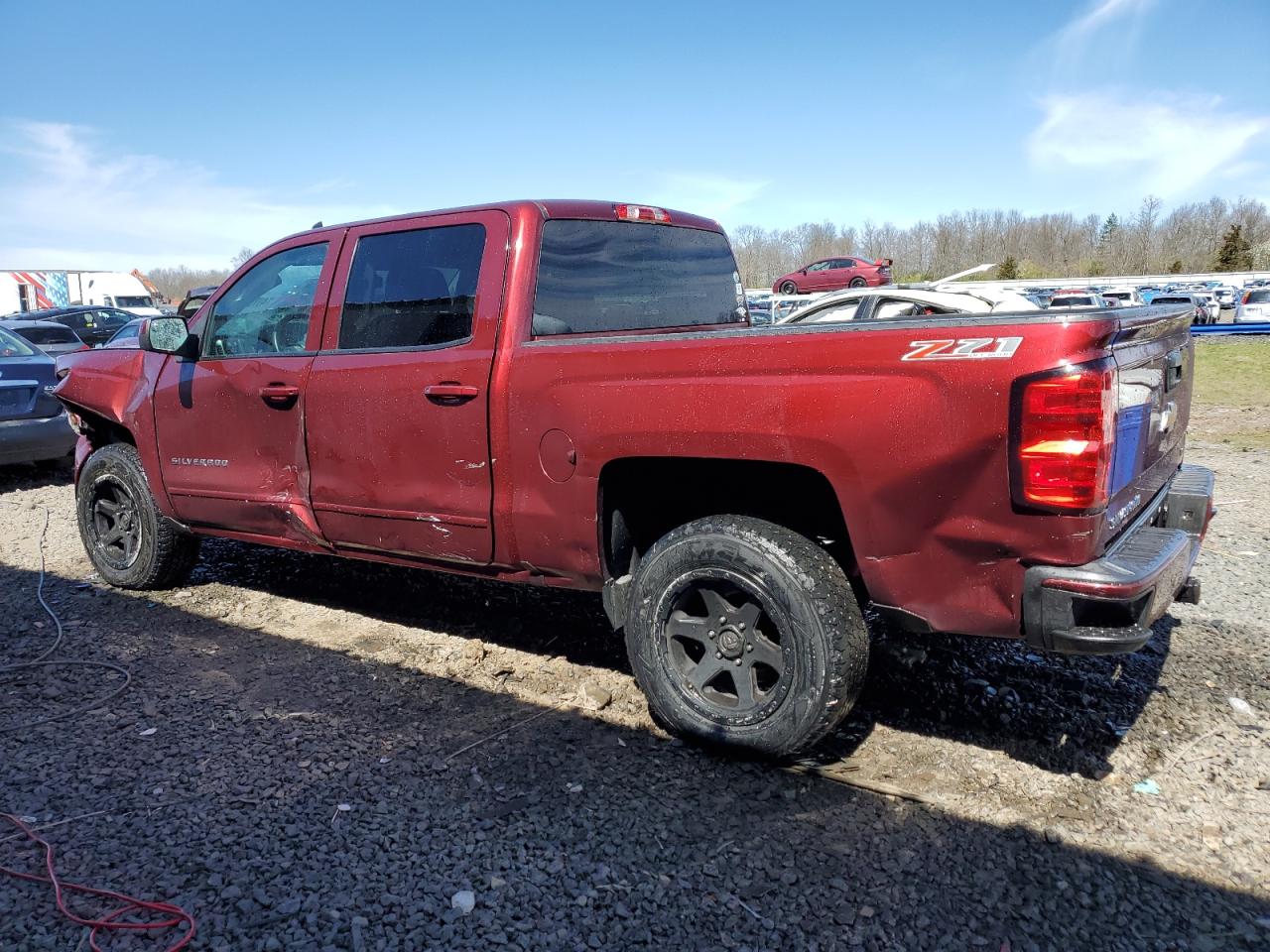 2017 Chevrolet Silverado K1500 Lt vin: 3GCUKREC3HG201109