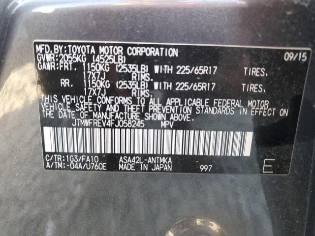 2015 TOYOTA RAV4 XLE - JTMWFREV4FJ058245