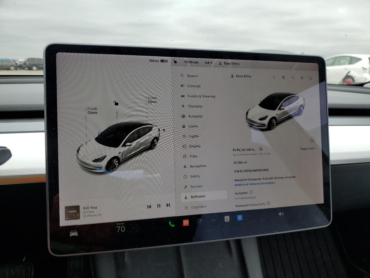 5YJ3E1EA1MF853889 2021 Tesla Model 3