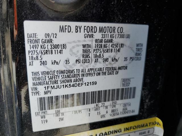 2013 FORD EXPEDITION 1FMJU1K54DEF12159  49252004