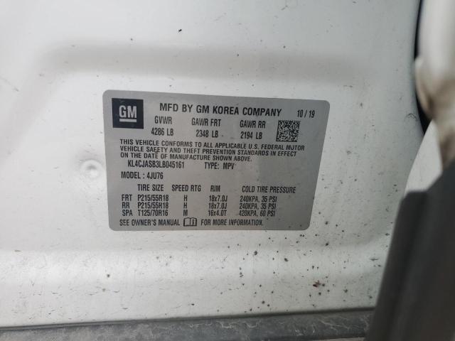2020 BUICK ENCORE PRE - KL4CJASB3LB045161