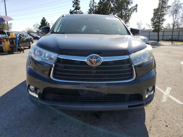 VIN 5TDYKRFH4ES010596 2014 Toyota Highlander, Limited no.5