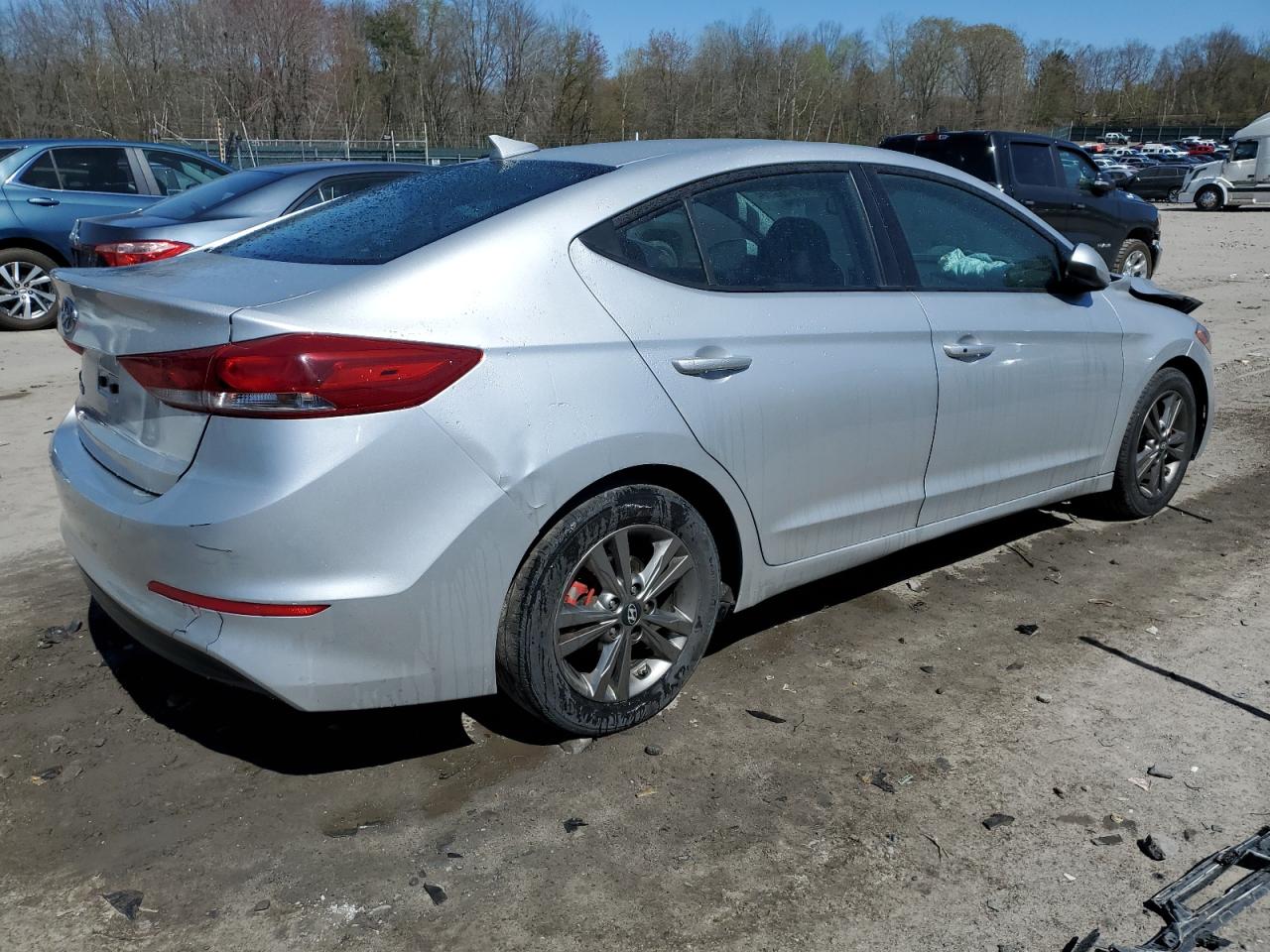 2018 Hyundai Elantra Sel vin: 5NPD84LF7JH263284