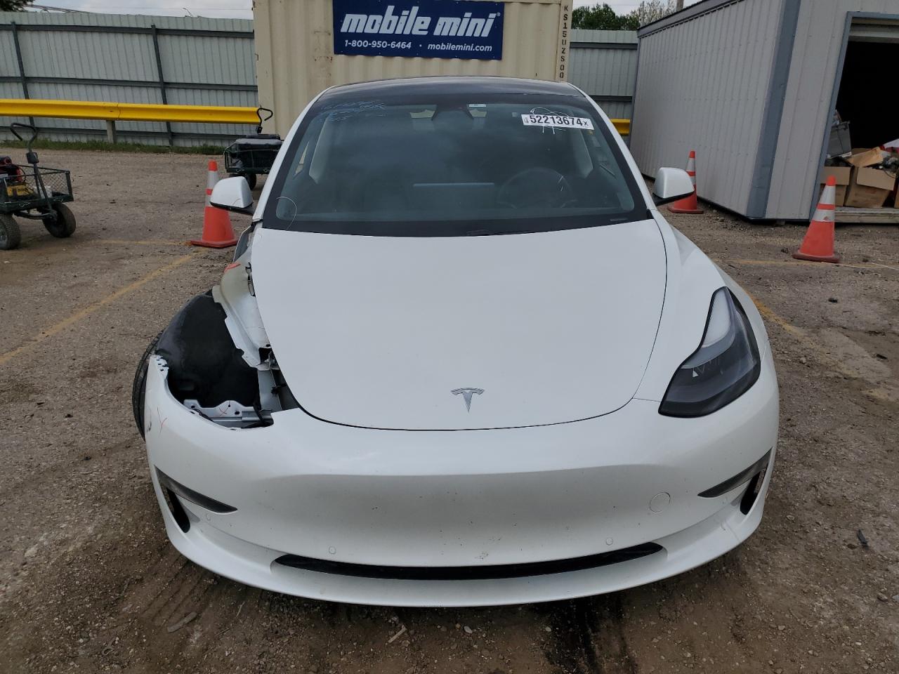 2021 Tesla Model 3 vin: 5YJ3E1EC9MF992363