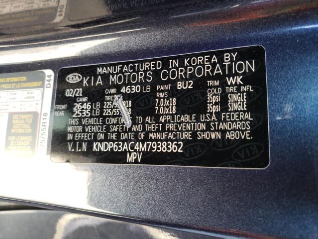 2021 KIA SPORTAGE S - KNDP63AC4M7938362