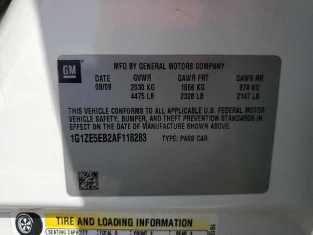 2010 Chevrolet Malibu Ltz VIN: 1G1ZE5EB2AF118283 Lot: 49164274