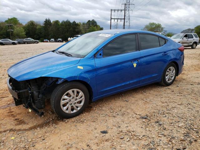 Lot #2501000594 2017 HYUNDAI ELANTRA SE salvage car
