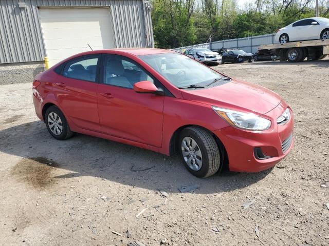 Vin: kmhct4ae8hu221772, lot: 52877654, hyundai accent se 20174