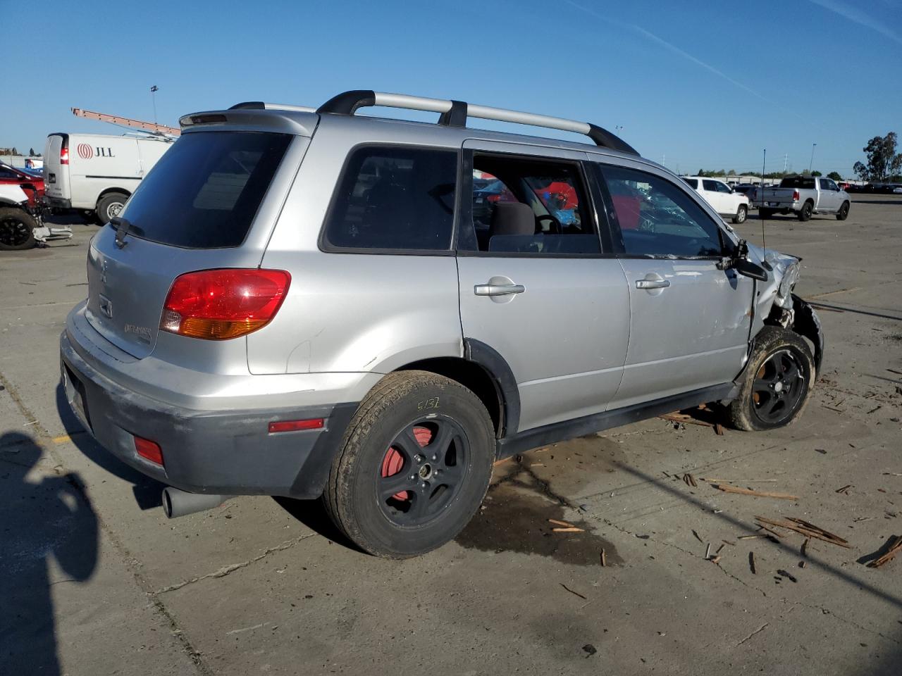 JA4LZ31G23U051555 2003 Mitsubishi Outlander Ls