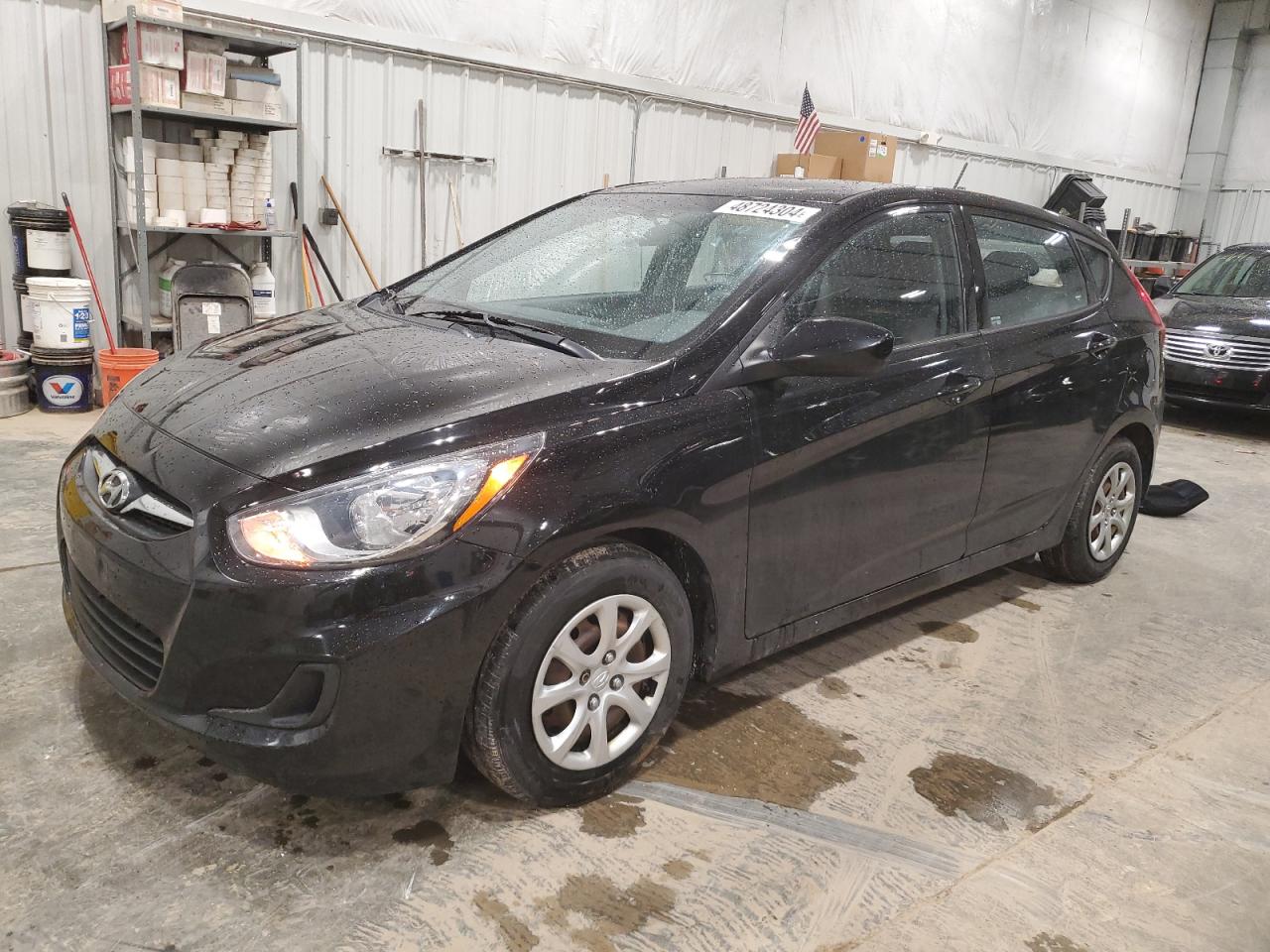 KMHCT5AE9EU166539 2014 Hyundai Accent Gls