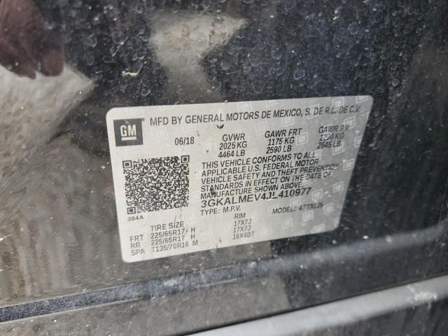 2018 GMC Terrain Sle VIN: 3GKALMEV4JL410977 Lot: 57750084