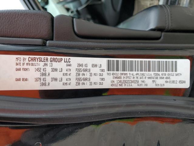 2013 Jeep Grand Cherokee Limited VIN: 1C4RJEBG2DC645250 Lot: 52171644