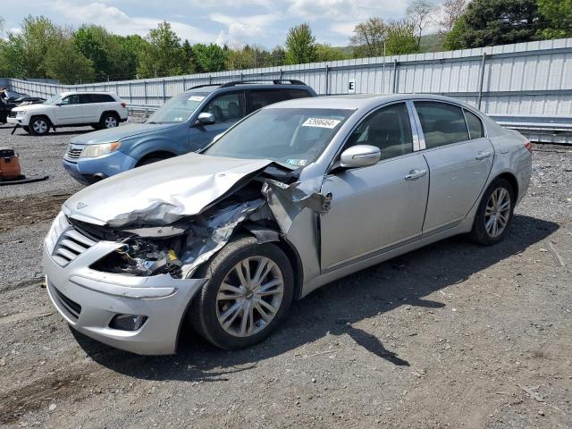 Lot #2503354479 2009 HYUNDAI GENESIS 4. salvage car