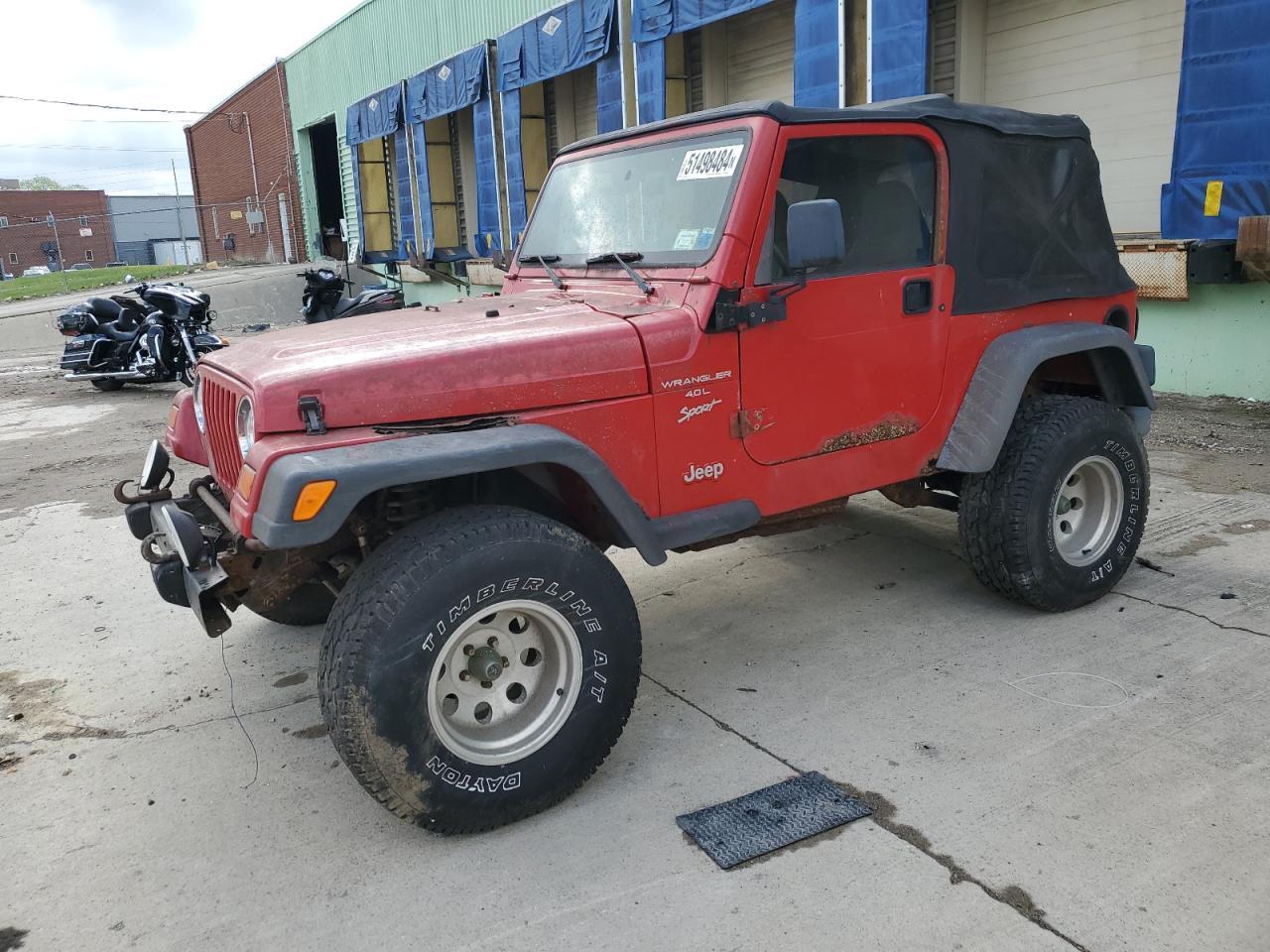 1J4FY19SXXP464583 1999 Jeep Wrangler / Tj Sport