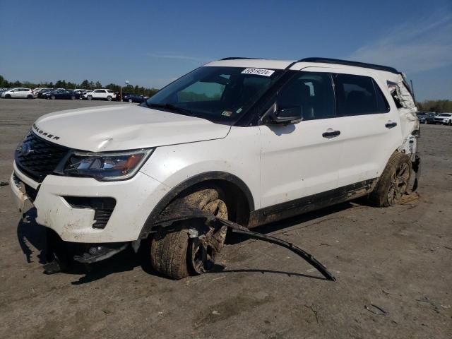 Lot #2533088344 2019 FORD EXPLORER S salvage car