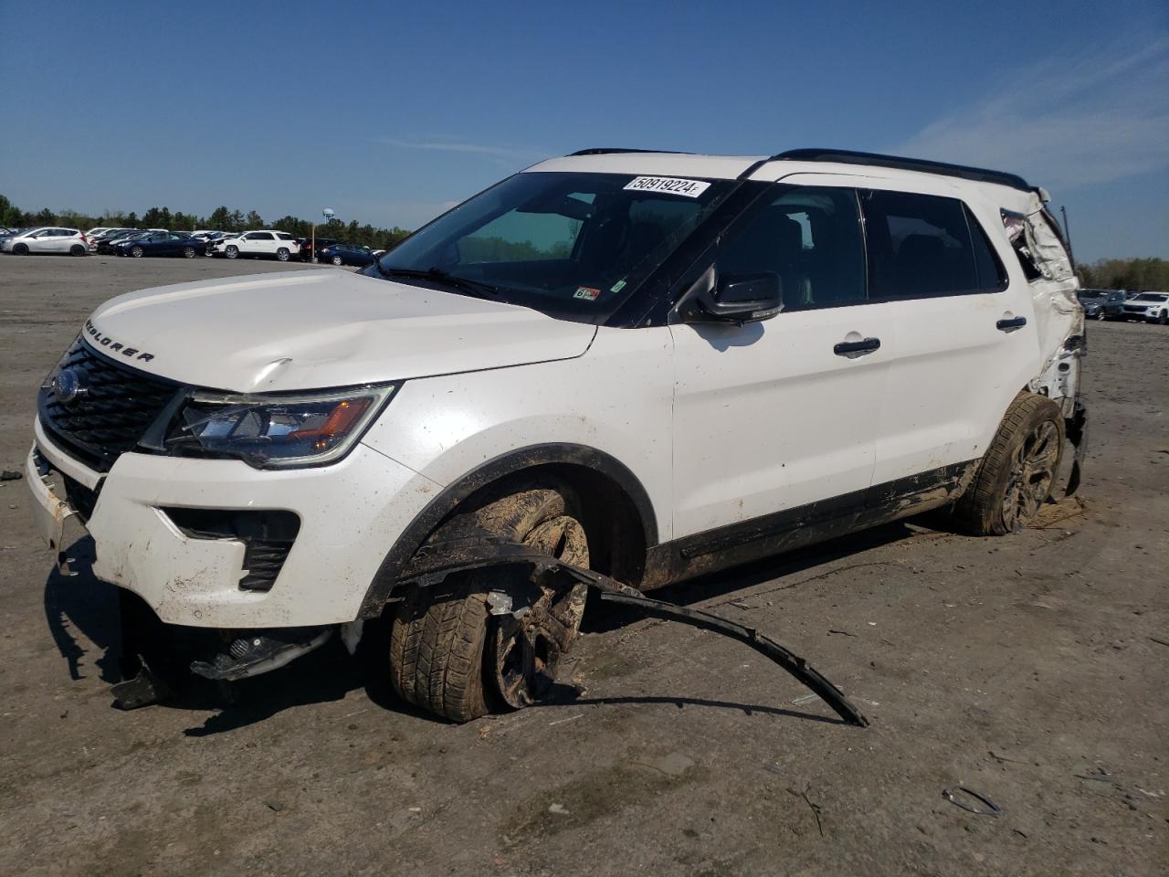 1FM5K8GT7KGA69529 2019 Ford Explorer Sport