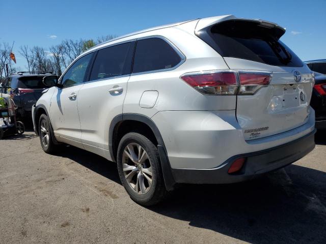 VIN 5TDJKRFH9FS163347 2015 Toyota Highlander, Xle no.2