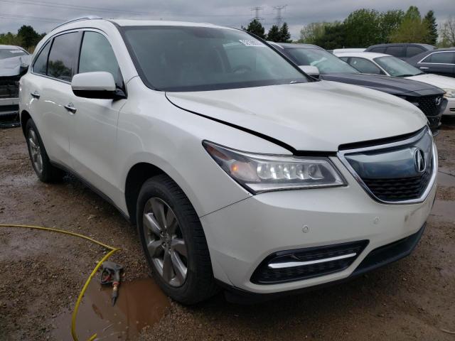 VIN 5FRYD4H8XEB026413 2014 Acura MDX, Advance no.4