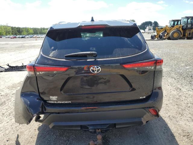 VIN 5TDGZRAH6NS121911 2022 Toyota Highlander, Xle no.6