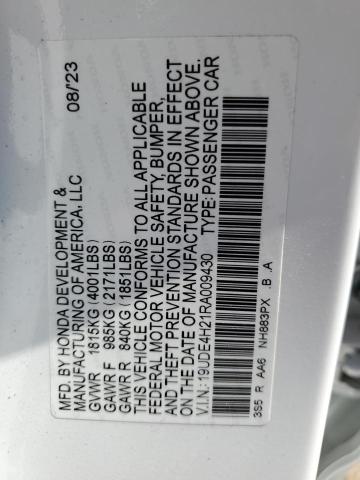 2024 ACURA INTEGRA 19UDE4H21RA009430
