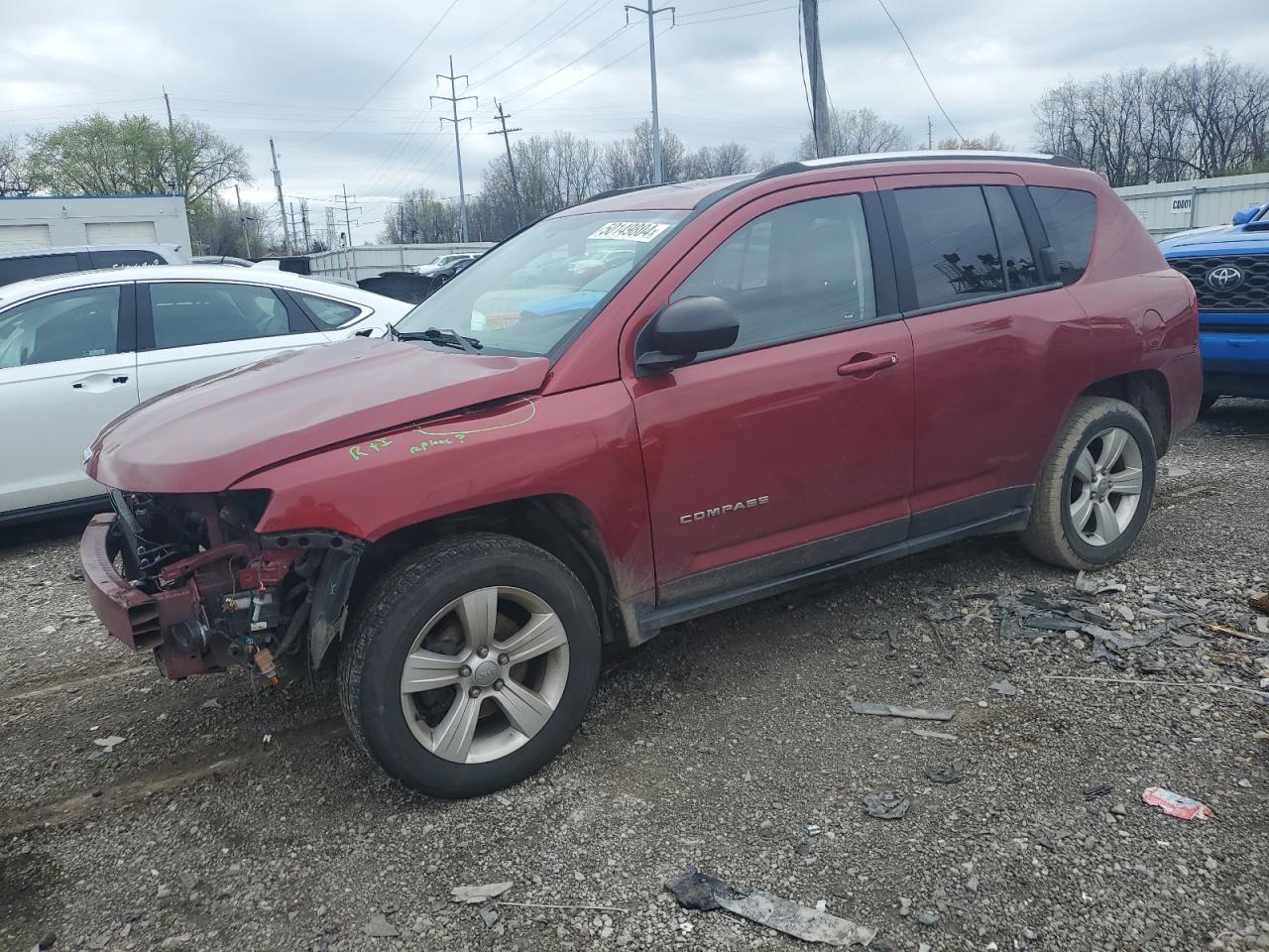 1C4NJDBB2ED879980 2014 Jeep Compass Sport