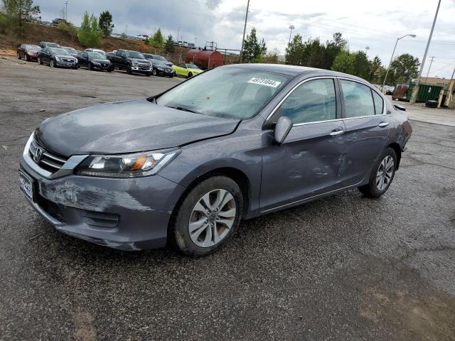 Lot #2452607330 2015 HONDA ACCORD LX salvage car