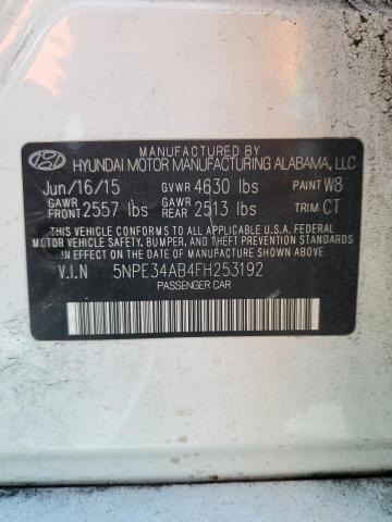 2015 HYUNDAI SONATA SPO - 5NPE34AB4FH253192