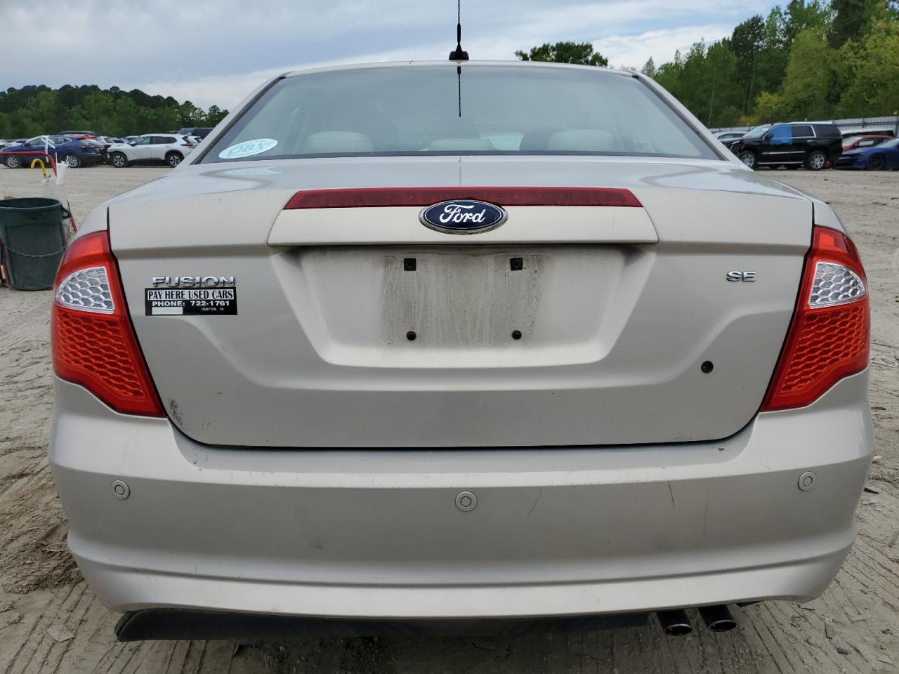 3FAHP0HA5AR359296 2010 Ford Fusion Se