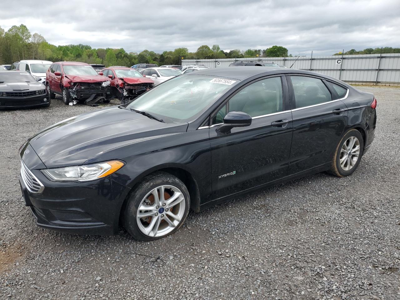 Lot #2468319422 2018 FORD FUSION S H